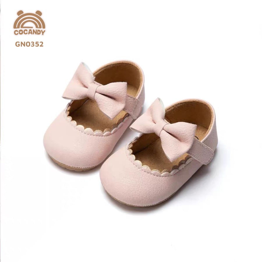 Giày nhập tập đi HỒNG quai nơ_thumbnail_0