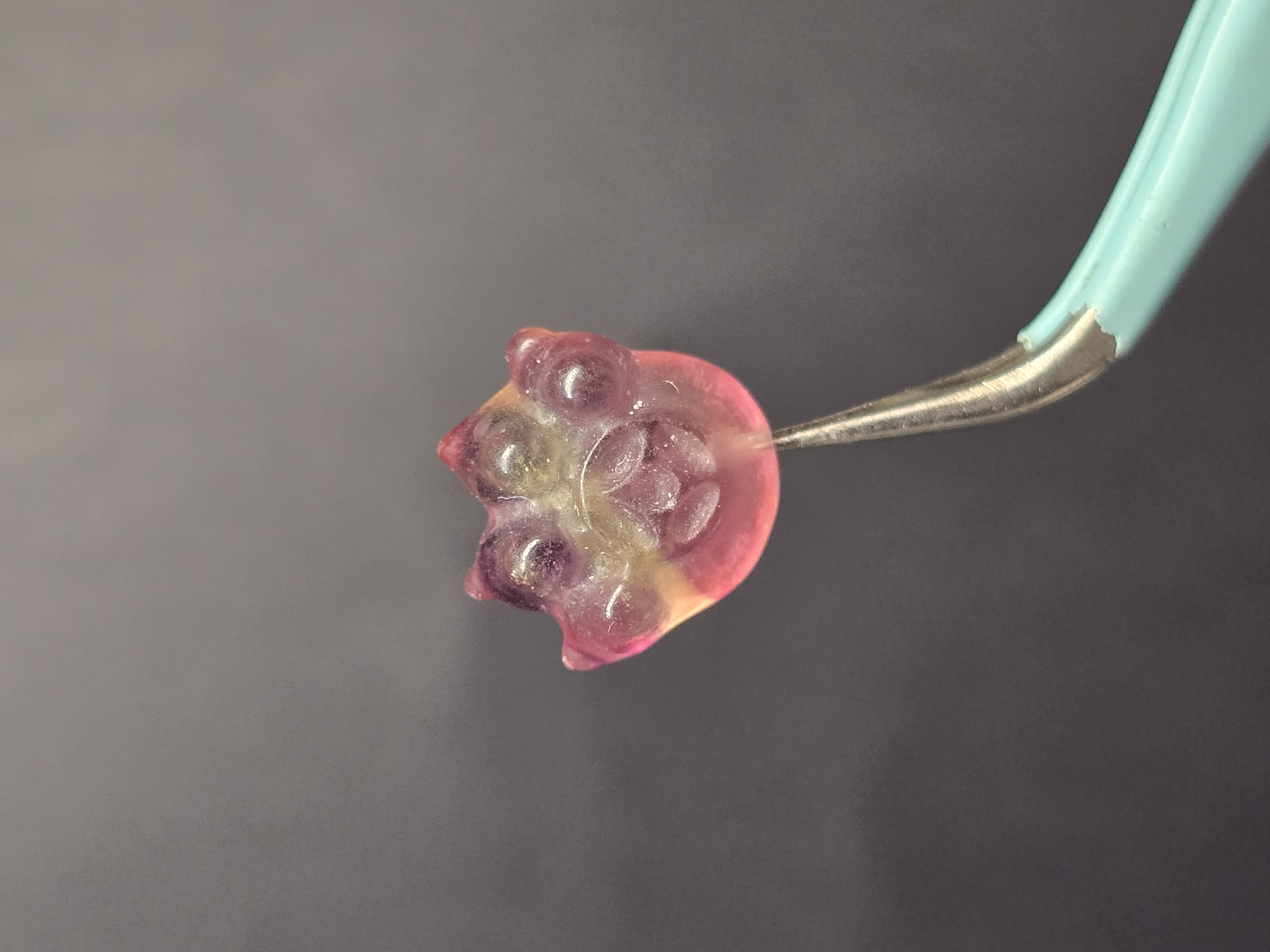 Charm Hạt Lẻ Đá Rainbow Fluorite (Đã Xỏ Lỗ - Bán Lẻ 1 Viên)_thumbnail_8