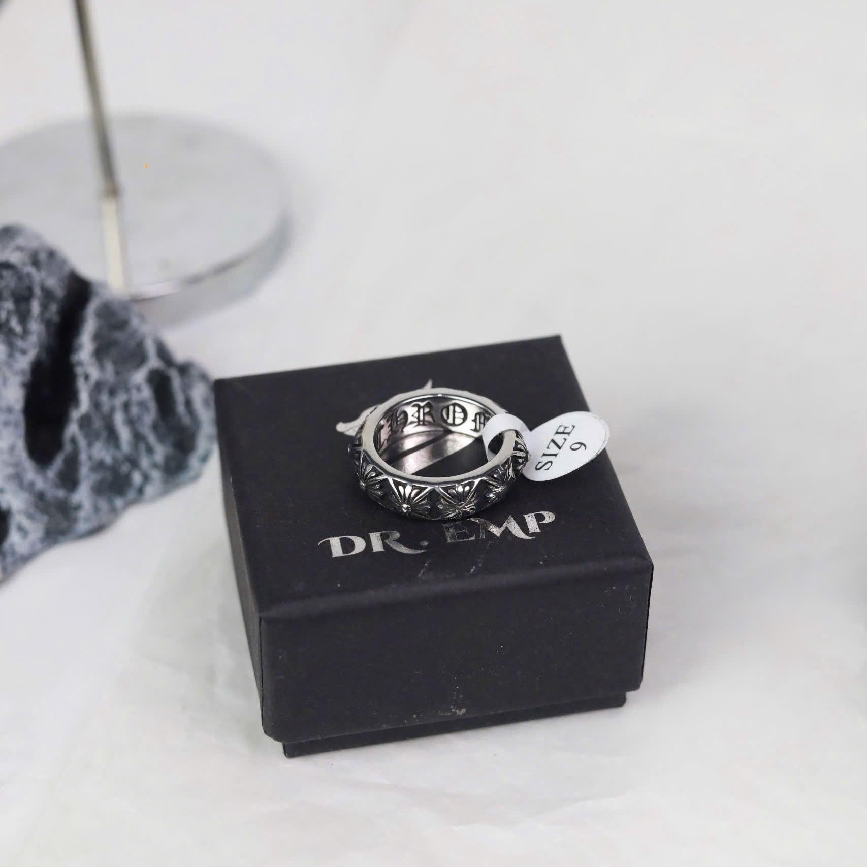 Nhẫn kiểu Chrome heart vòng hoa_thumbnail_3