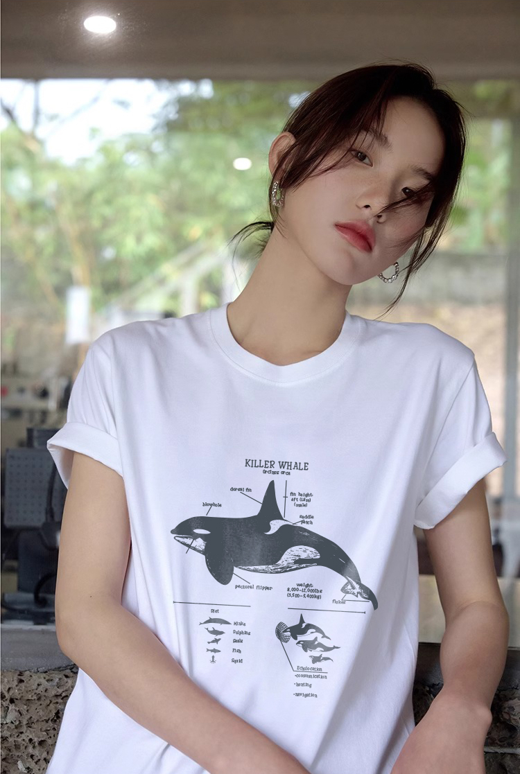 Áo thun nữ phong cách vintage form regular ARD2396 Miucho Chic vải cotton co giãn 4 chiều thoáng mát_thumbnail_5