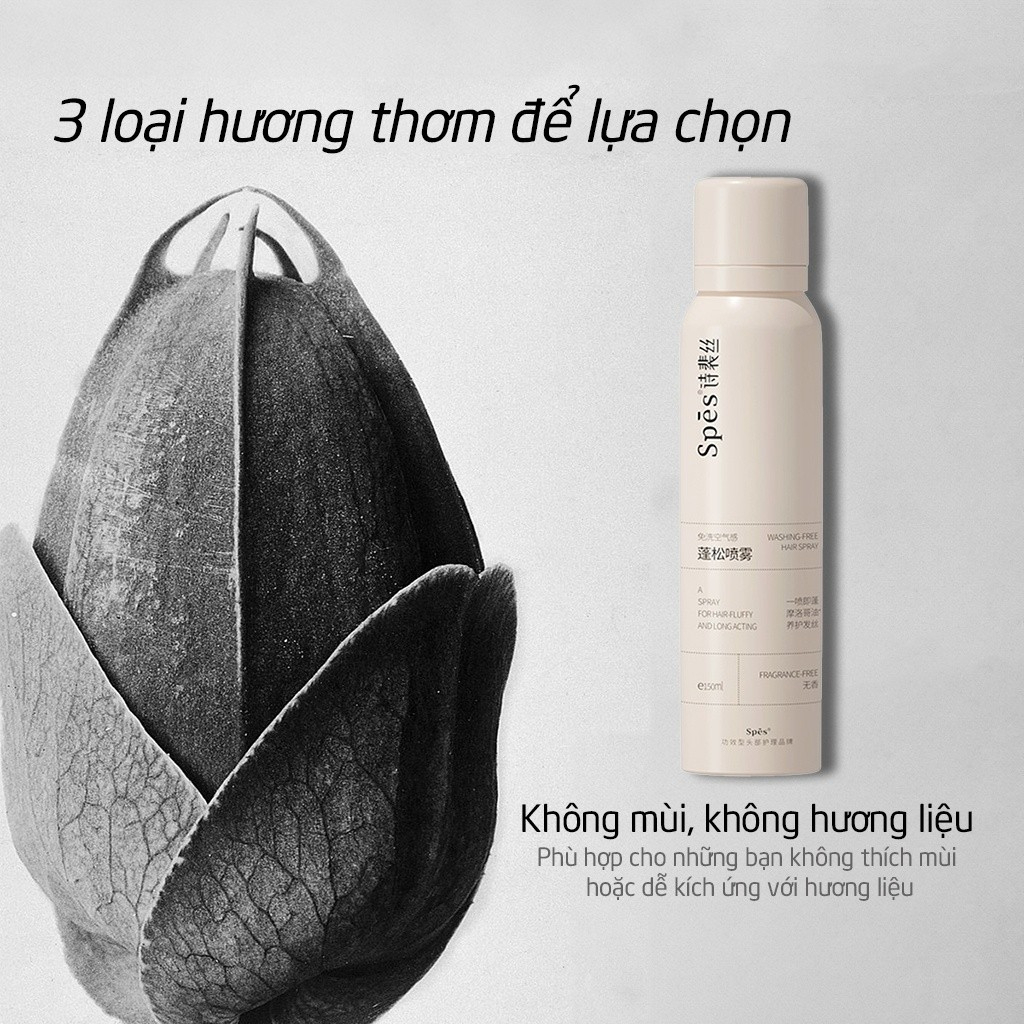 [SPES] Dầu gội khô Spes tạo phồng 50ml 150ml 200ml_thumbnail_4