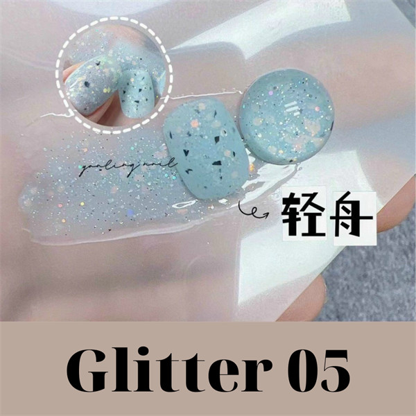 Sơn Gel - Nhũ Cát - Glitter 05 - 18ml