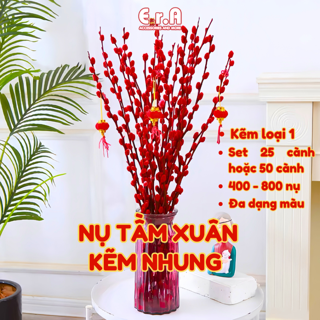 SET TỰ LÀM cành nụ tầm xuân
