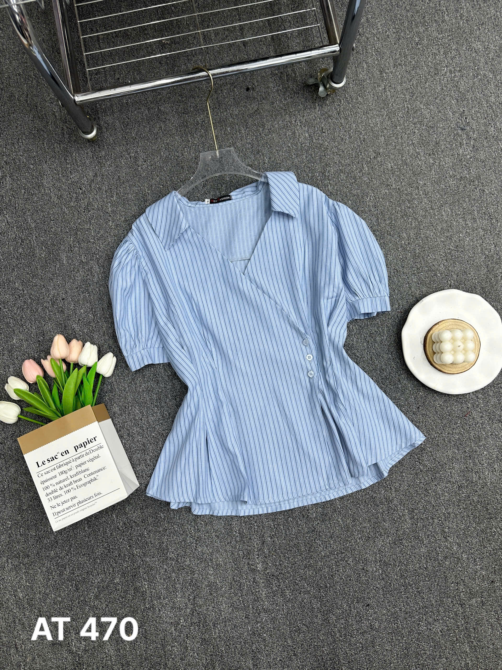 BIGSIZE- Áo babydoll sọc T- AT470_thumbnail_16