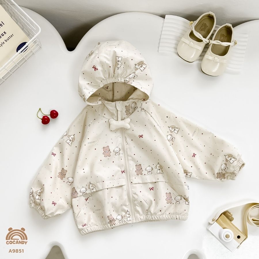 Áo khoác gió BE họa tiết gấu cún_thumbnail_2