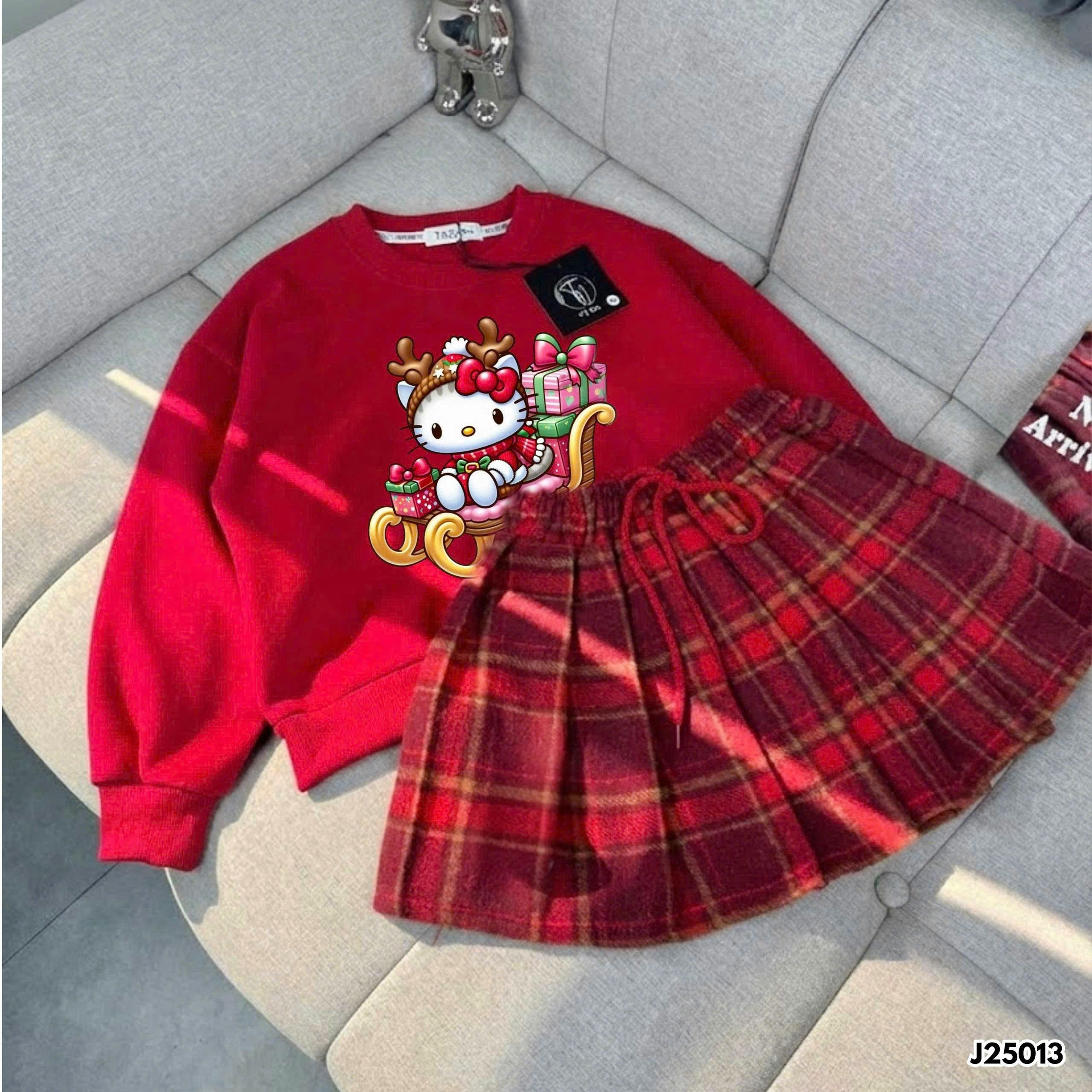 [F78] Bộ cv nỉ Noel TENO dành cho bé gái 22-52 kg_thumbnail_1