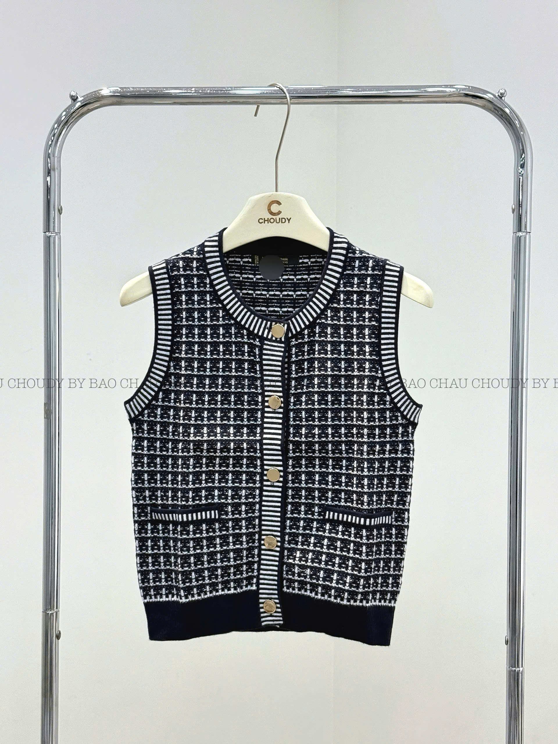 SALE A626 ÁO DỆT KIM XANH