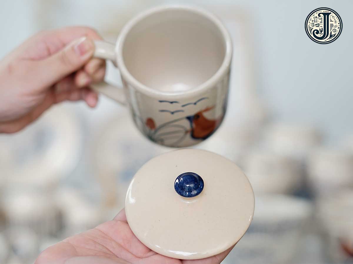 Ly gốm uống trà có nắp con gà J000311_thumbnail_1