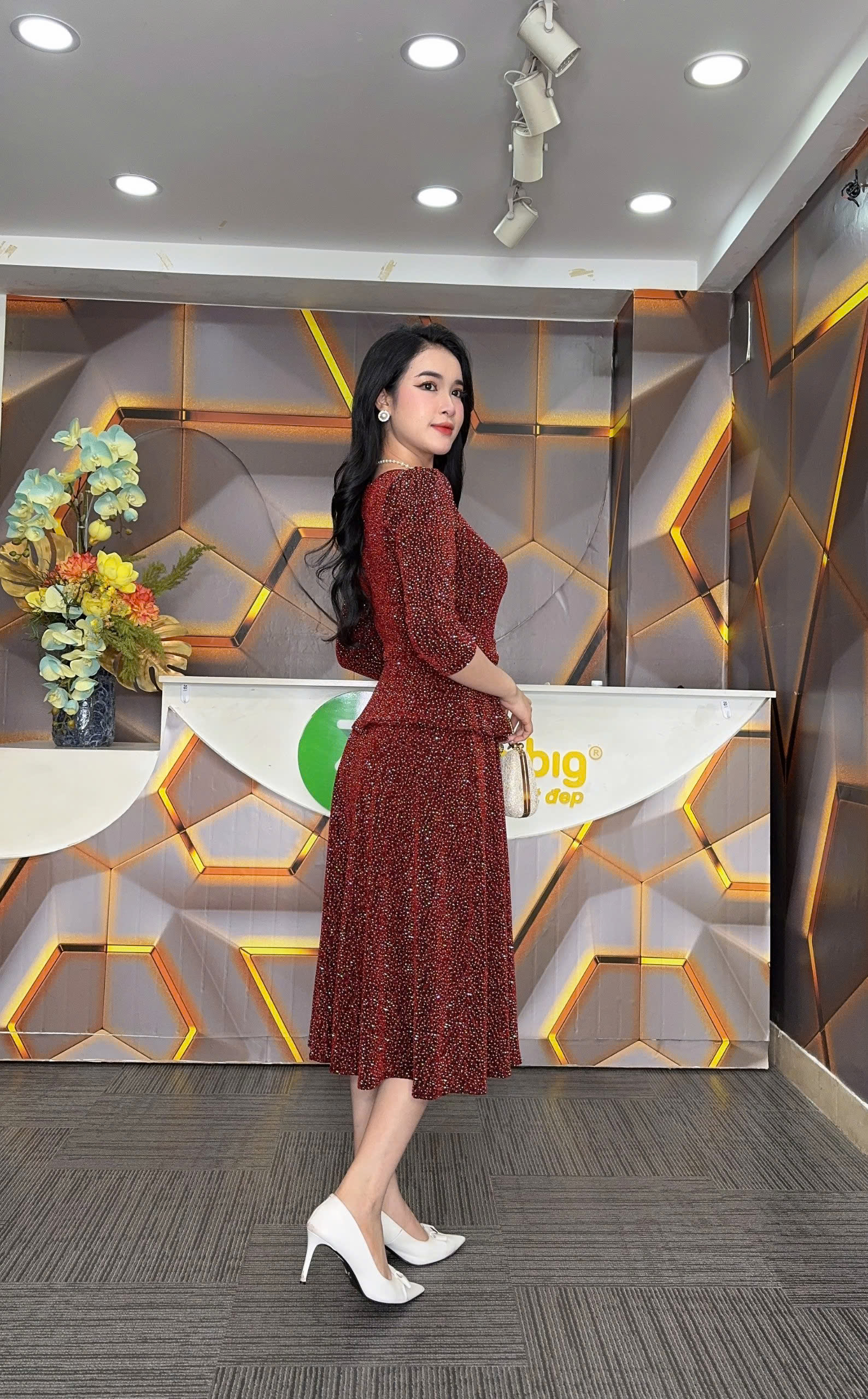 Đầm xòe - Y1863 - Thương hiệu Zonbig_thumbnail_2