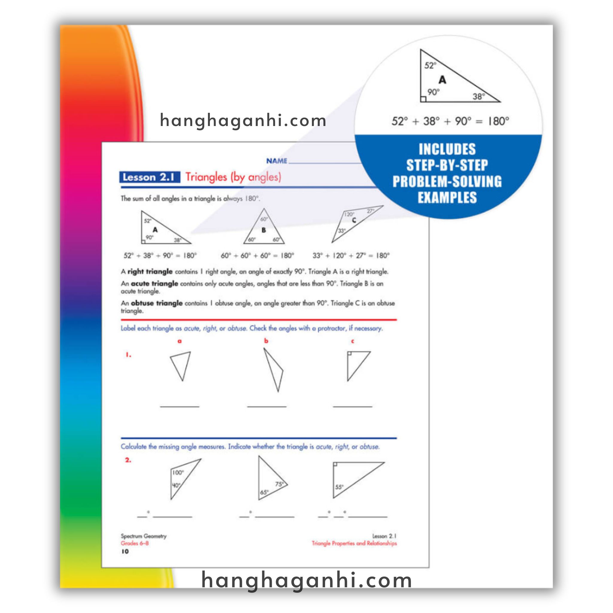 Sách Spectrum Geometry Workbook Grade 6-8_thumbnail_5