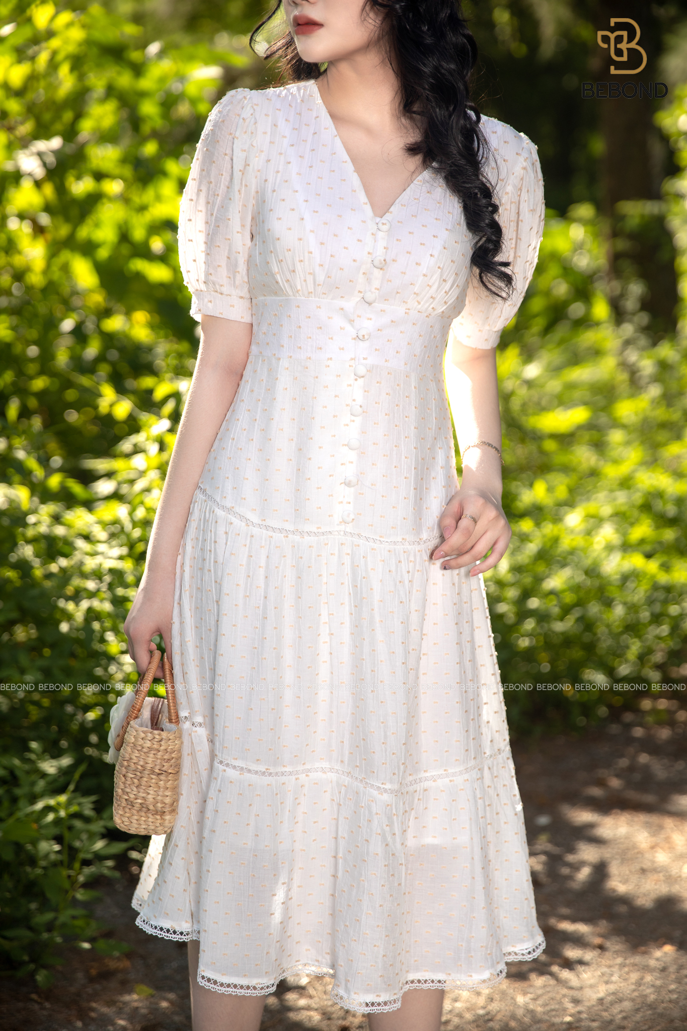 Đầm đũi nảy hạt màu TRẮNG FIONA_thumbnail_0