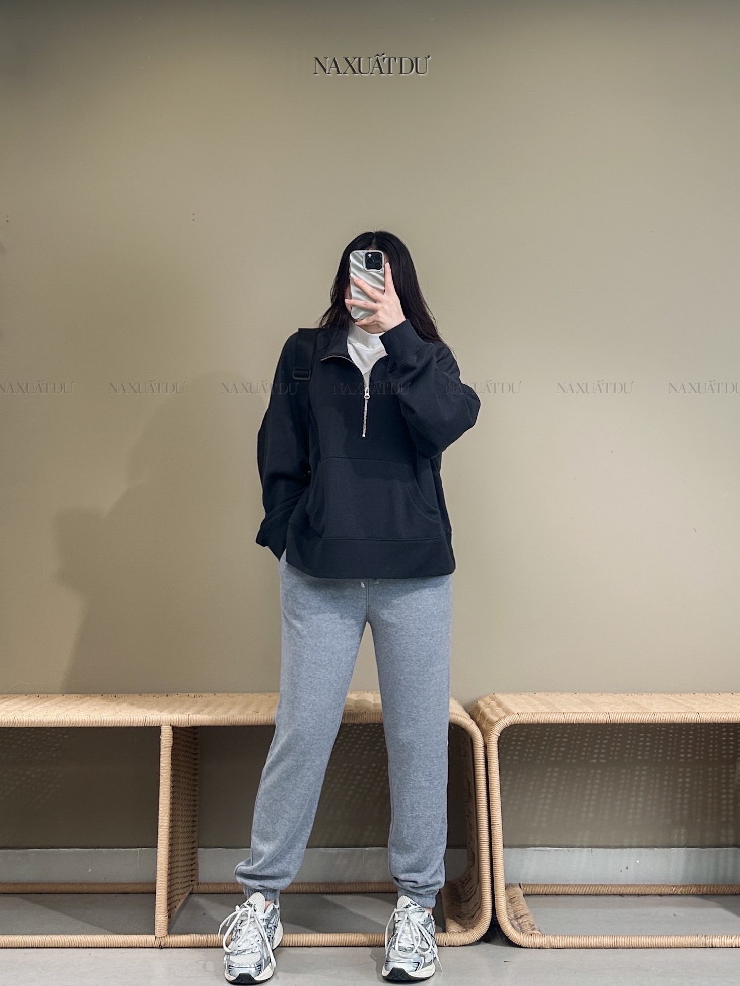 Set 2 Quần jogger màu xám - Q192 (SALE)_thumbnail_7