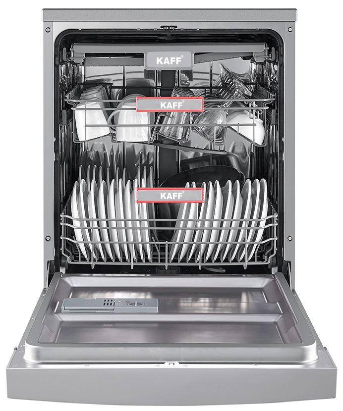 Máy rửa bát Kaff KF-W60C3A401L có 3 khay rửa di động