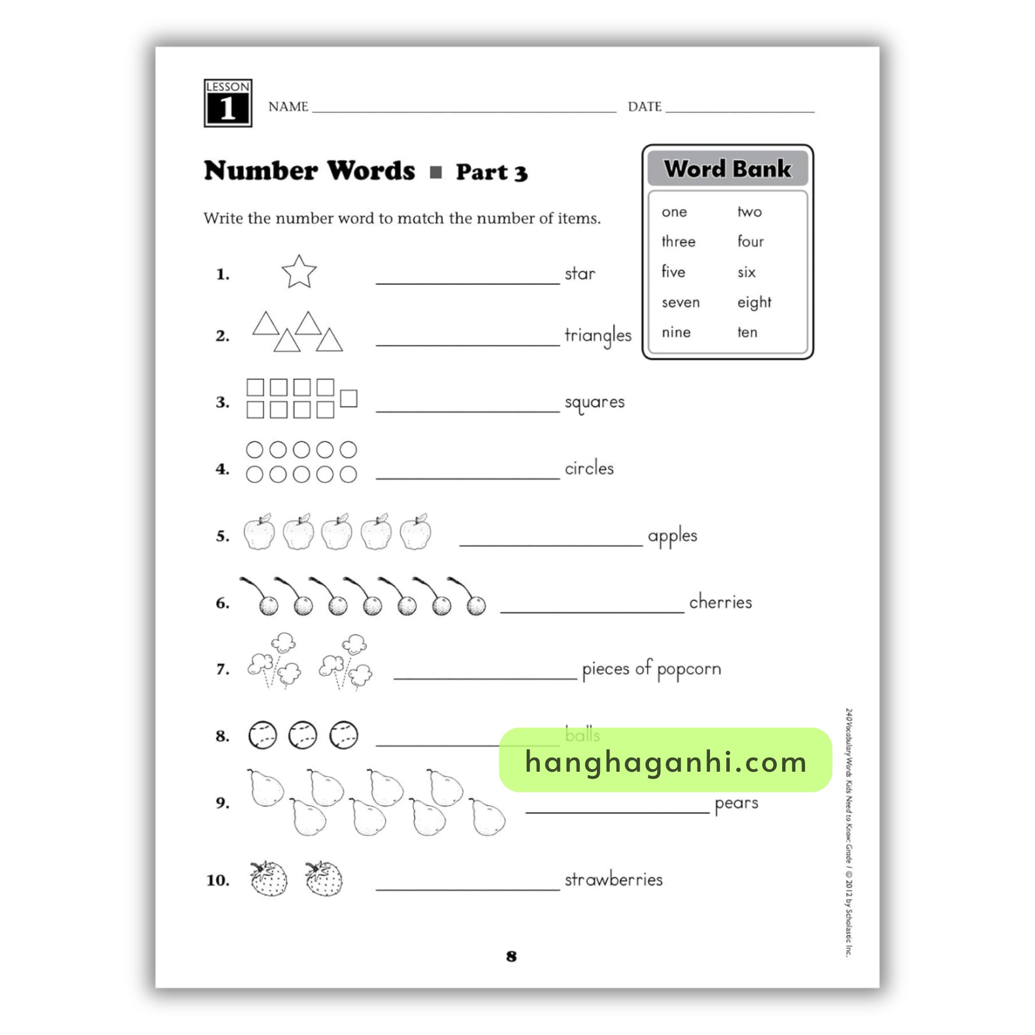 Sách 240 Vocabulary Words Kids Need To Know – Trọn bộ 6 cuốn_thumbnail_25