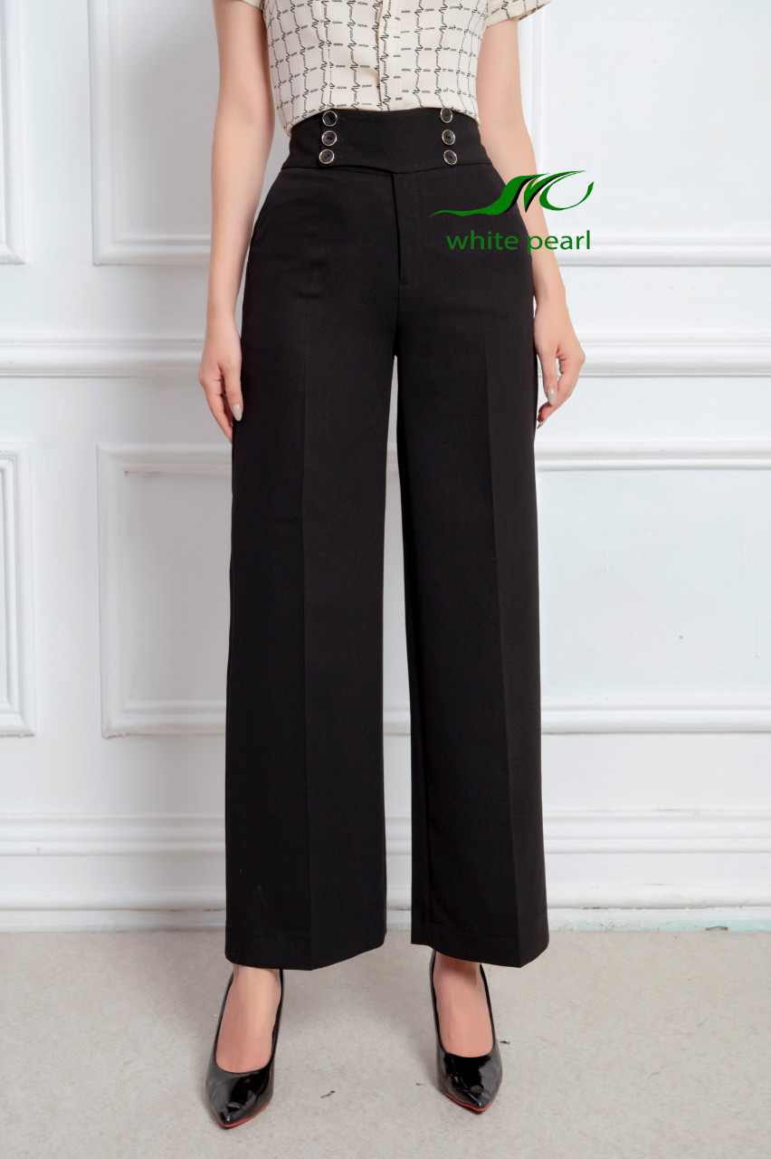 Quần ống suông cạp 6 cúc thời trang công sở cao cấp White Pearl_thumbnail_2