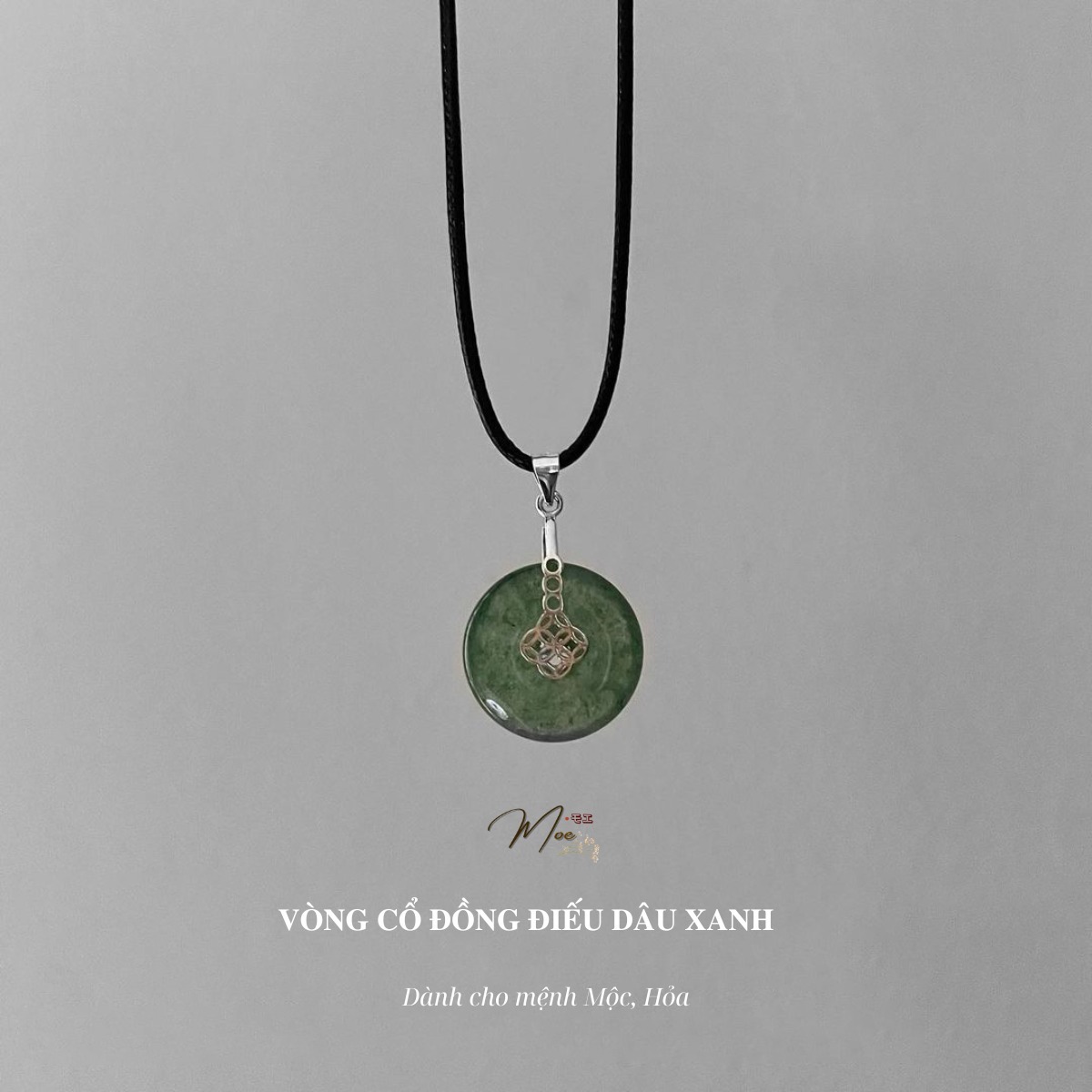 D252 - Dây chuyền đồng điếu mix hoa mai bạc_thumbnail_2