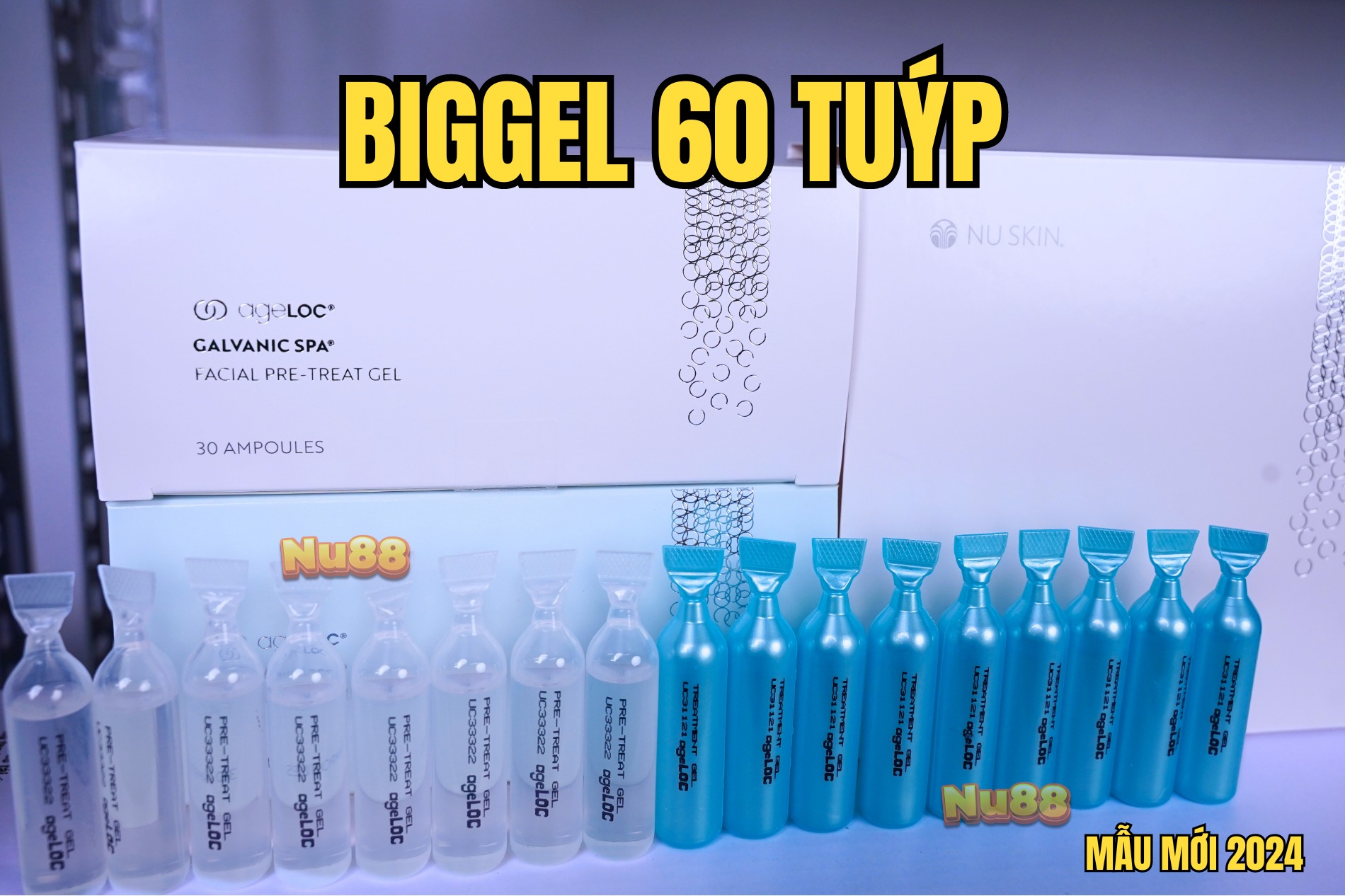 Big Gel 60 Ống ageLOC Galvanic Facial Gels Mẫu Mới_thumbnail_6