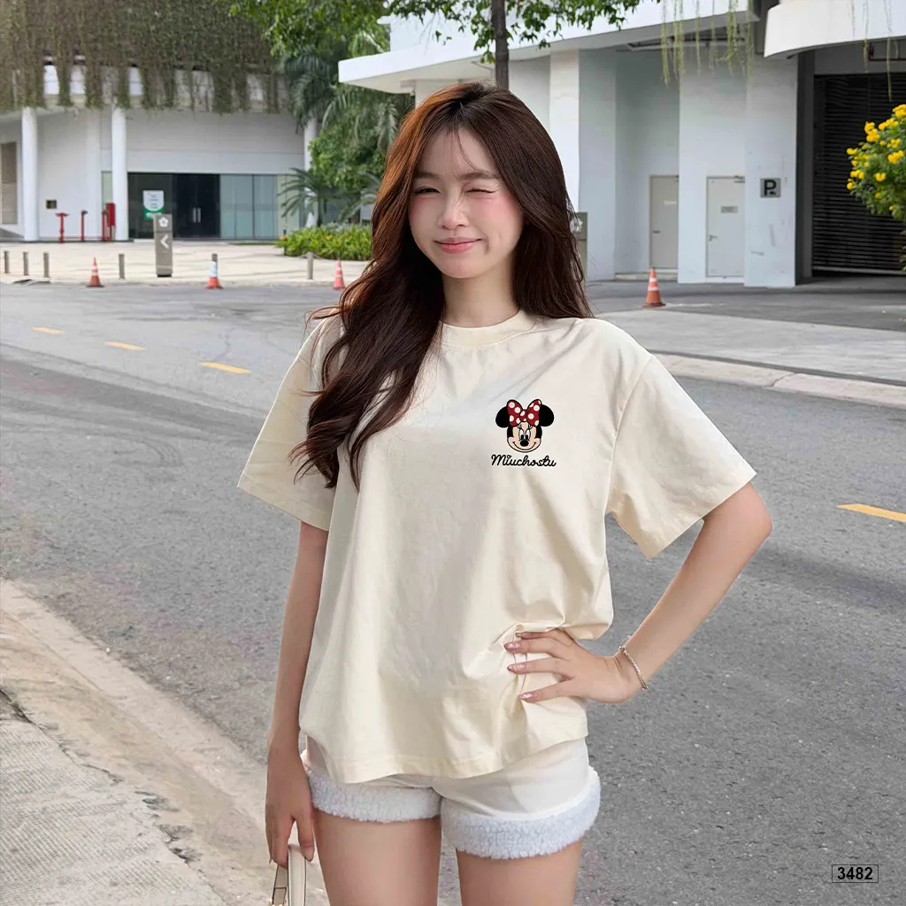 Áo thun nữ form boxy kitty đáng yêu Miucho 3482_thumbnail_5