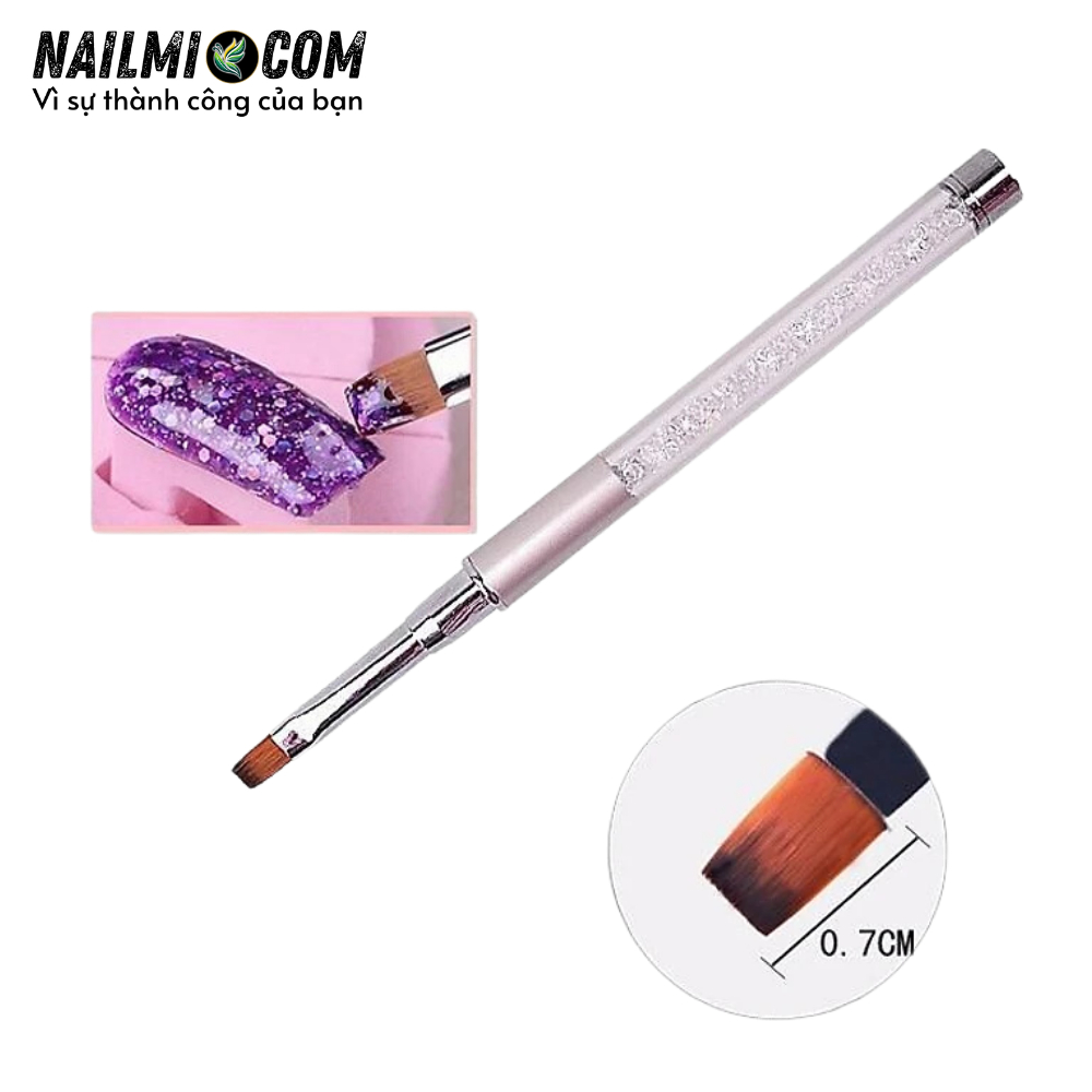 Cọ đắp gel - bản vuông - cán đá_thumbnail_2
