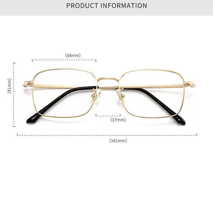 Gọng Kính Titanium Signature Classic Frame Eyewear Model DP60 Titan Gold_thumbnail_6