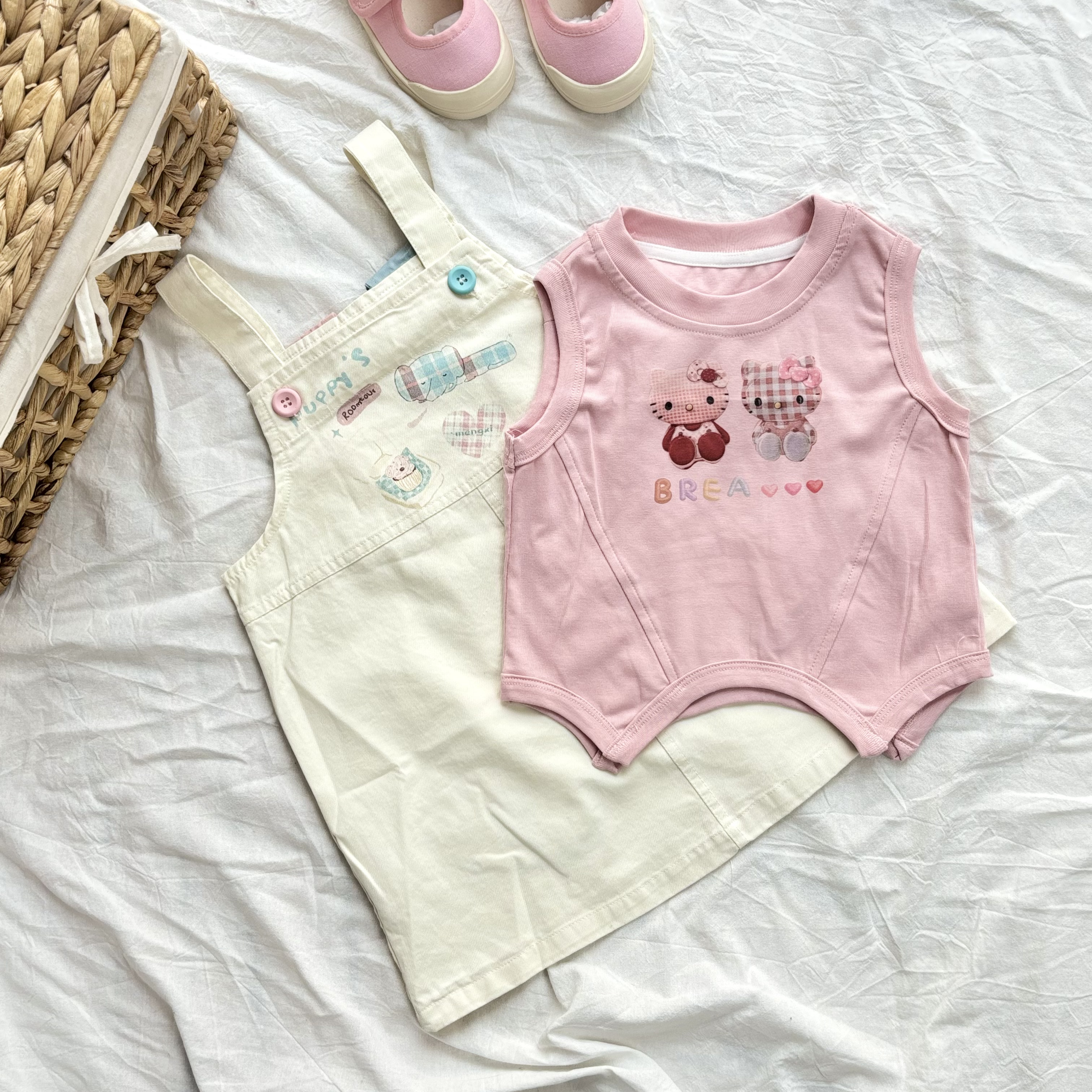 (A18) Áo ba lỗ màu hồng siêu yêu cho bé gái QCCC mẫu hè 2025_thumbnail_0