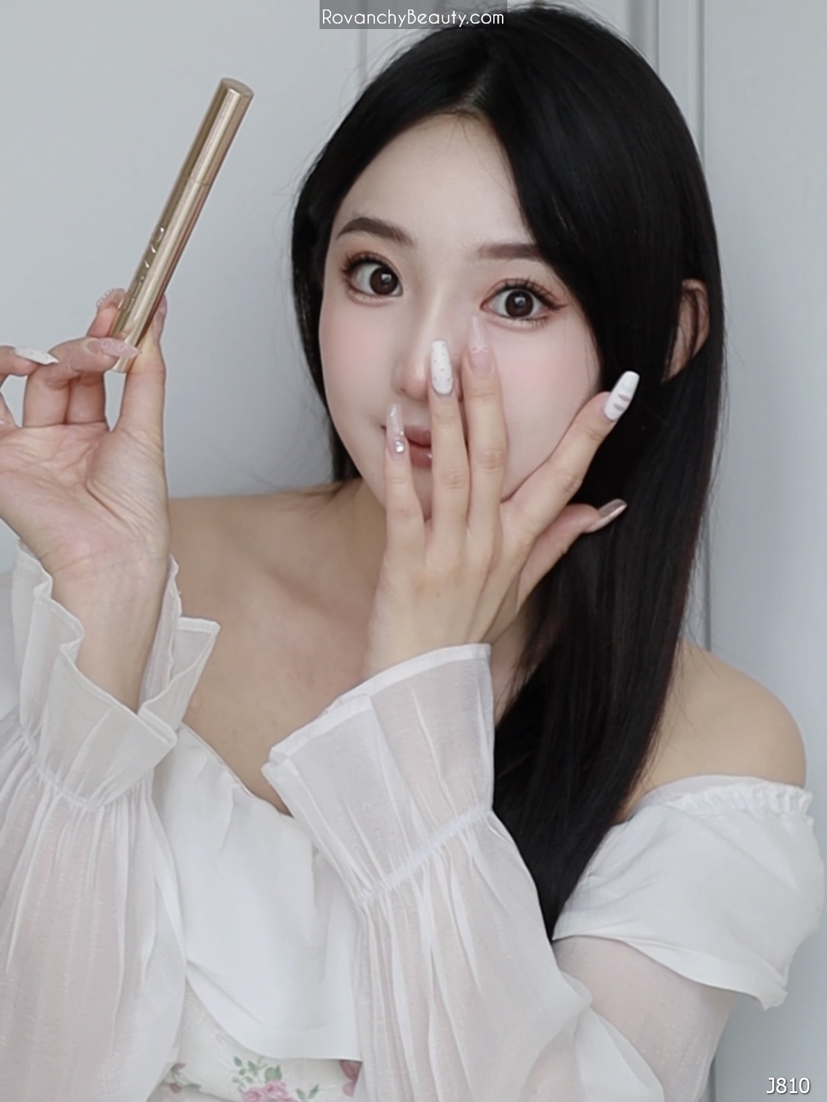 J810 Mascara Dài Mi, Chuốt Mi Cong Tự Nhiên, Không Lem, Không Trôi - Chống Thấm Nước Cao Cấp_thumbnail_13