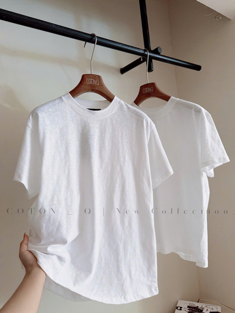 HA233 - Áo phông trắng xước