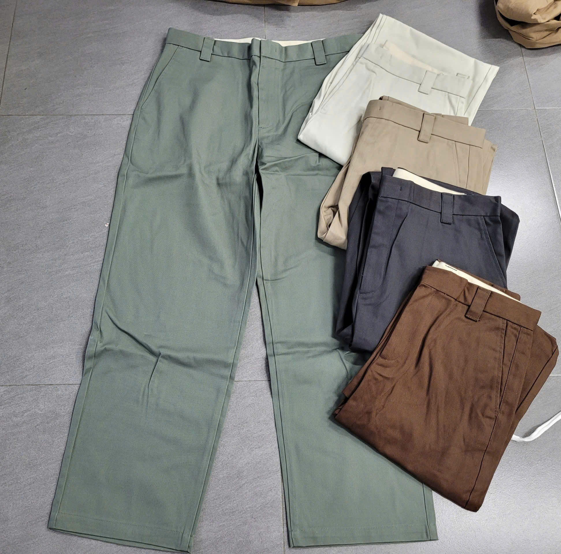 Q39 Quần kaki xịn ( NÂU )