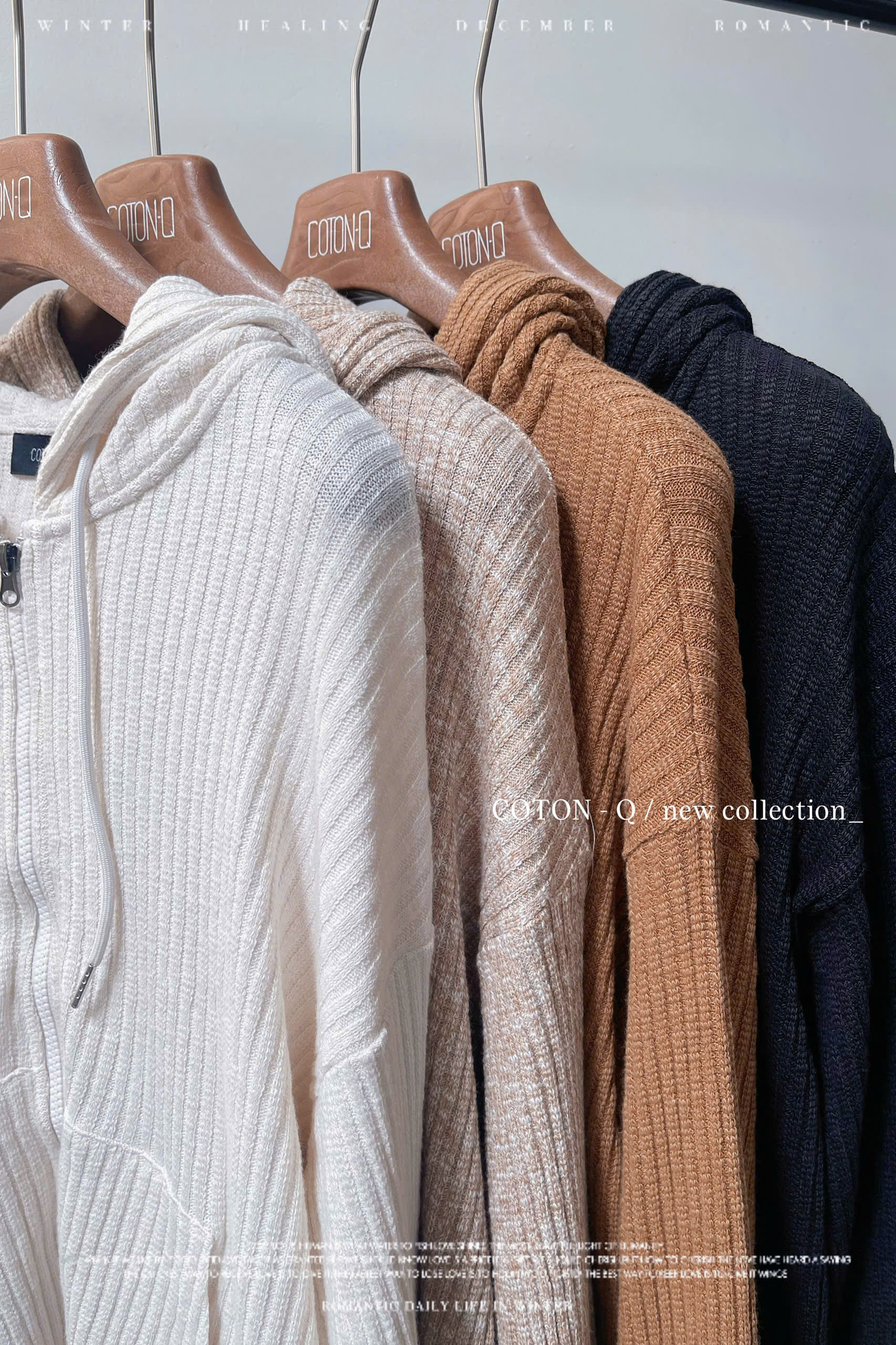 Áo khoác len có nón ( TRẮNG KEM )_thumbnail_3