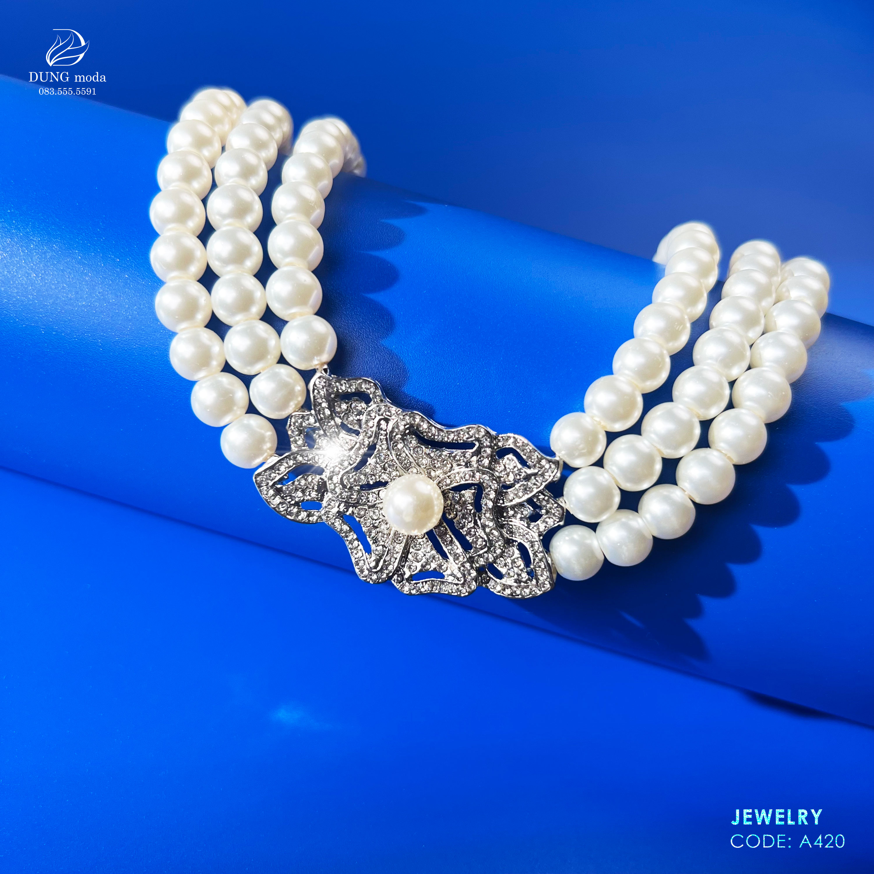 Bộ Trang Sức Ngọc Trai A420_thumbnail_2