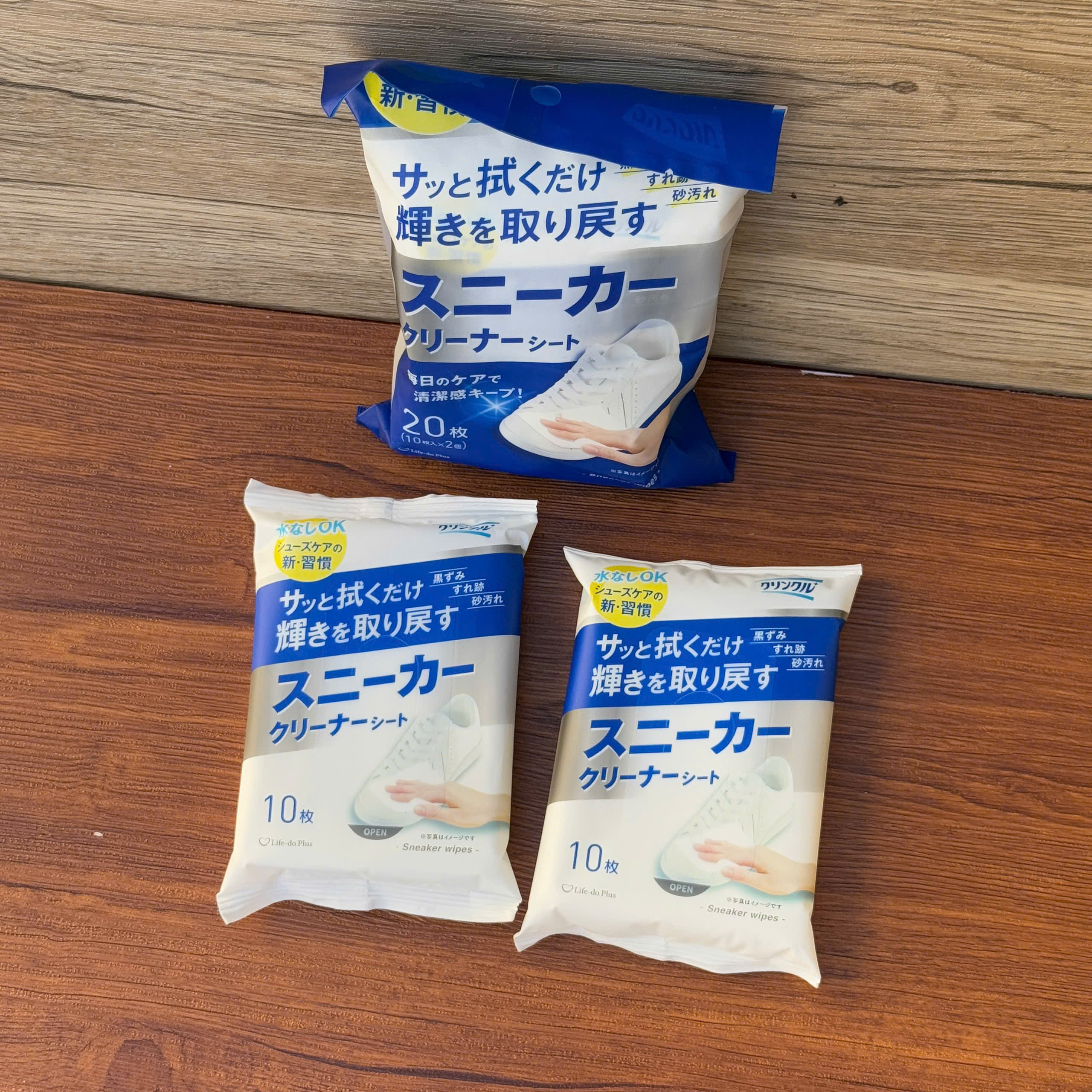 SET 2 Gói 20 Tờ Giấy Ướt Làm Sạch Giày Life-do