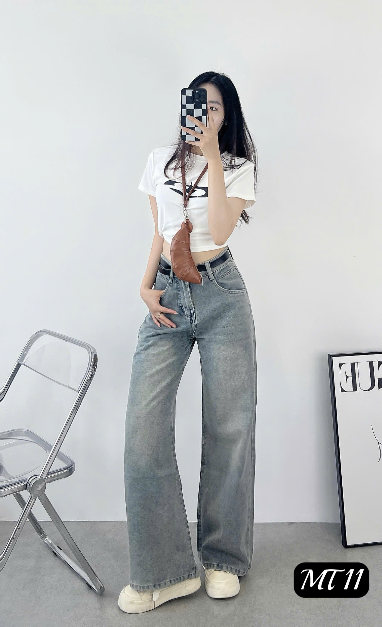 [MT011] QUẦN JEANS COTTON ỐNG SUÔNG - PHONG CÁCH ULZZANG HÀN QUỐC_thumbnail_2