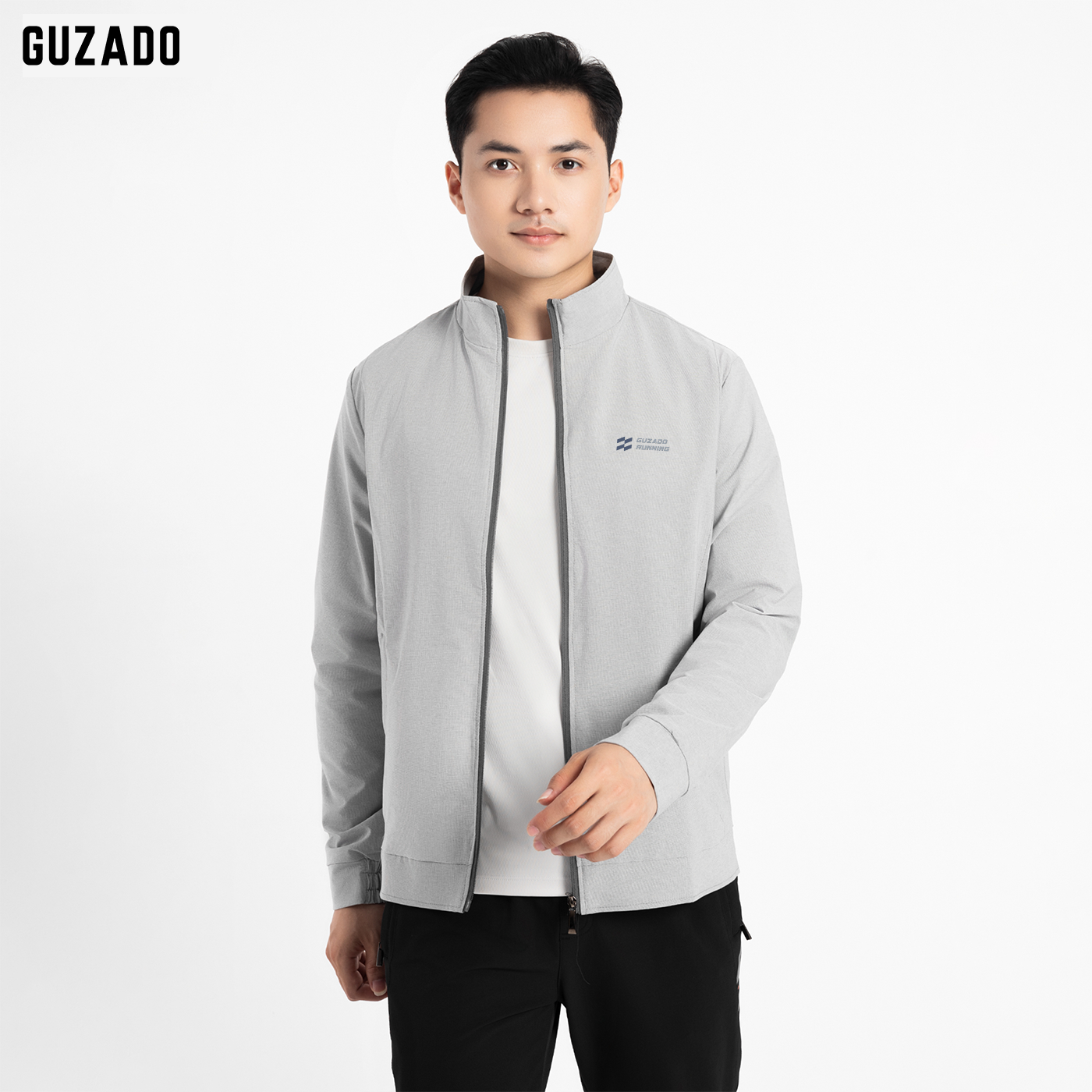 Áo Khoác Gió Nam GUZADO Bo Gấu Ống Tay Linh Hoạt, Chống Gió Tốt GAG04_thumbnail_6