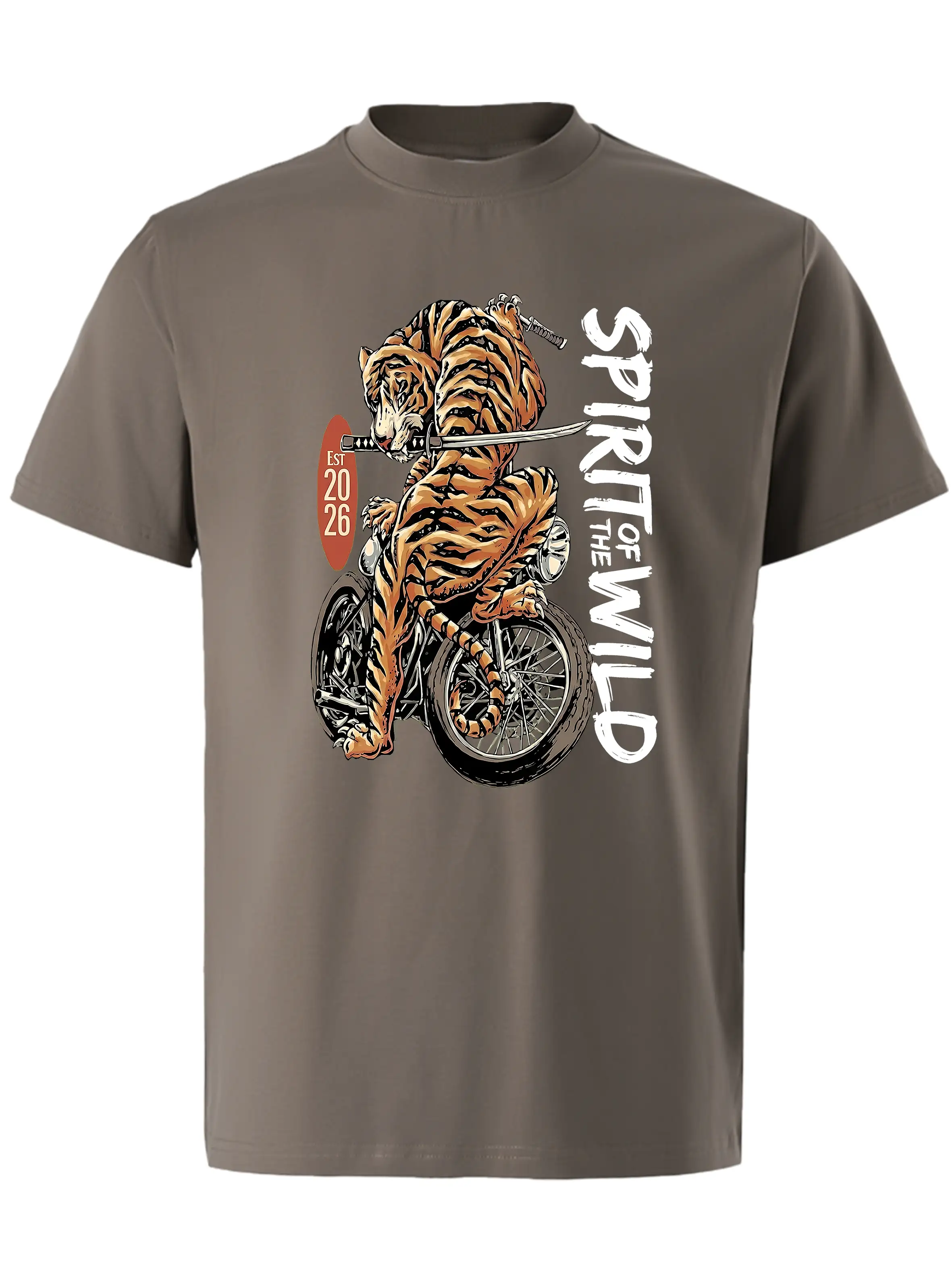 Áo thun nam form rộng tiger TeePrint 3219_thumbnail_15