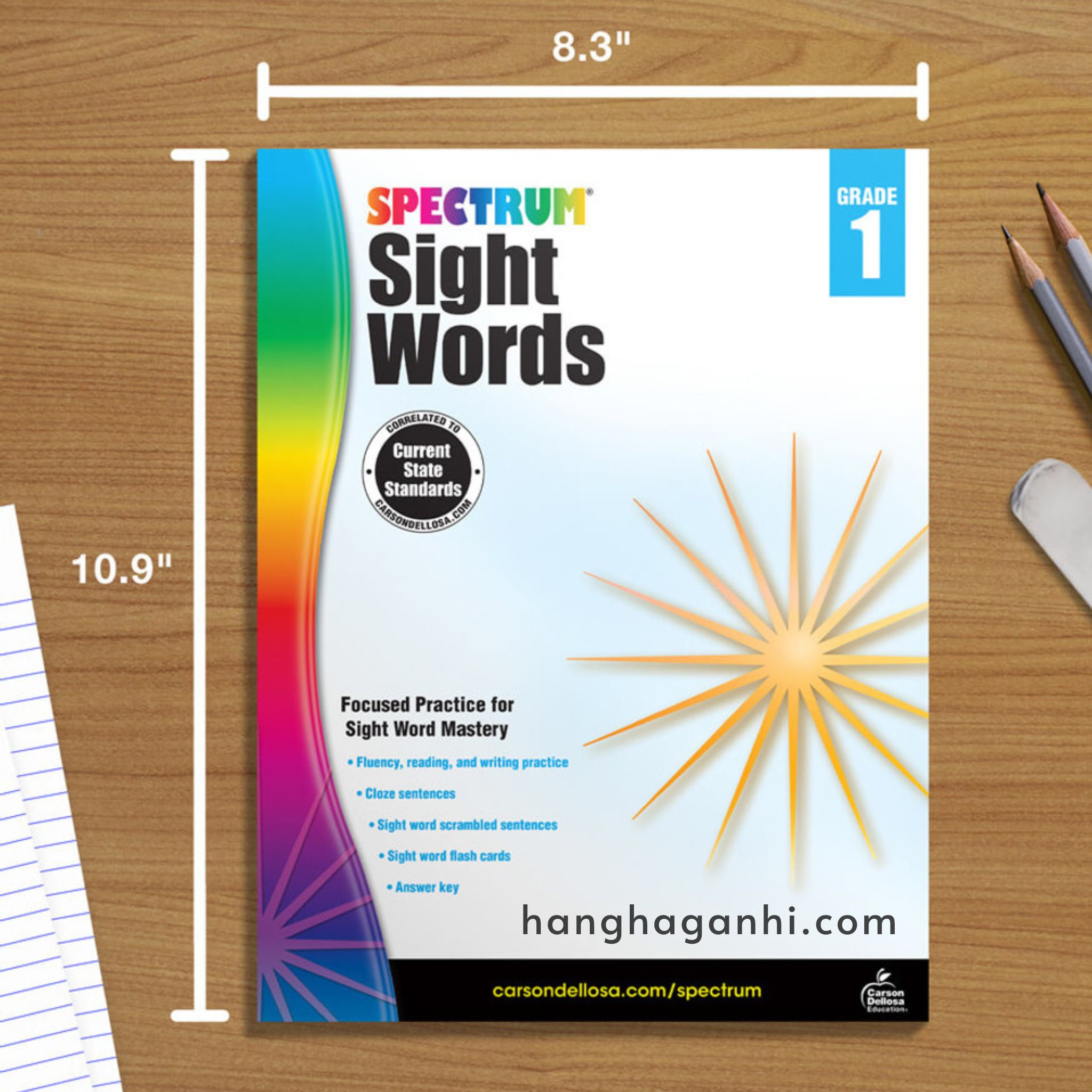 Sách Spectrum Sight Words Workbook Grade 1_thumbnail_2