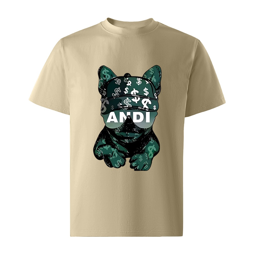 Áo thun nam form rộng ATD1203 Miucho Iconic tay ngắn vải cotton cổ tròn in artwork_thumbnail_10