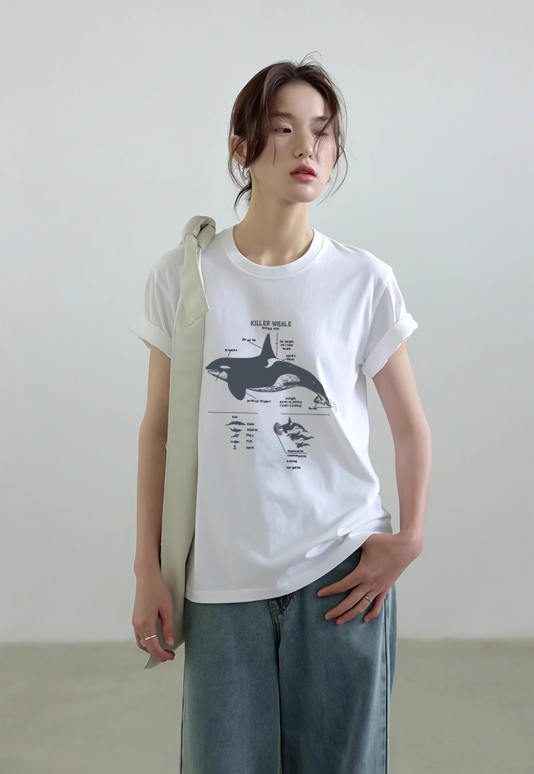 Áo thun nữ phong cách vintage form regular ARD2396 Miucho Chic vải cotton co giãn 4 chiều thoáng mát_thumbnail_6