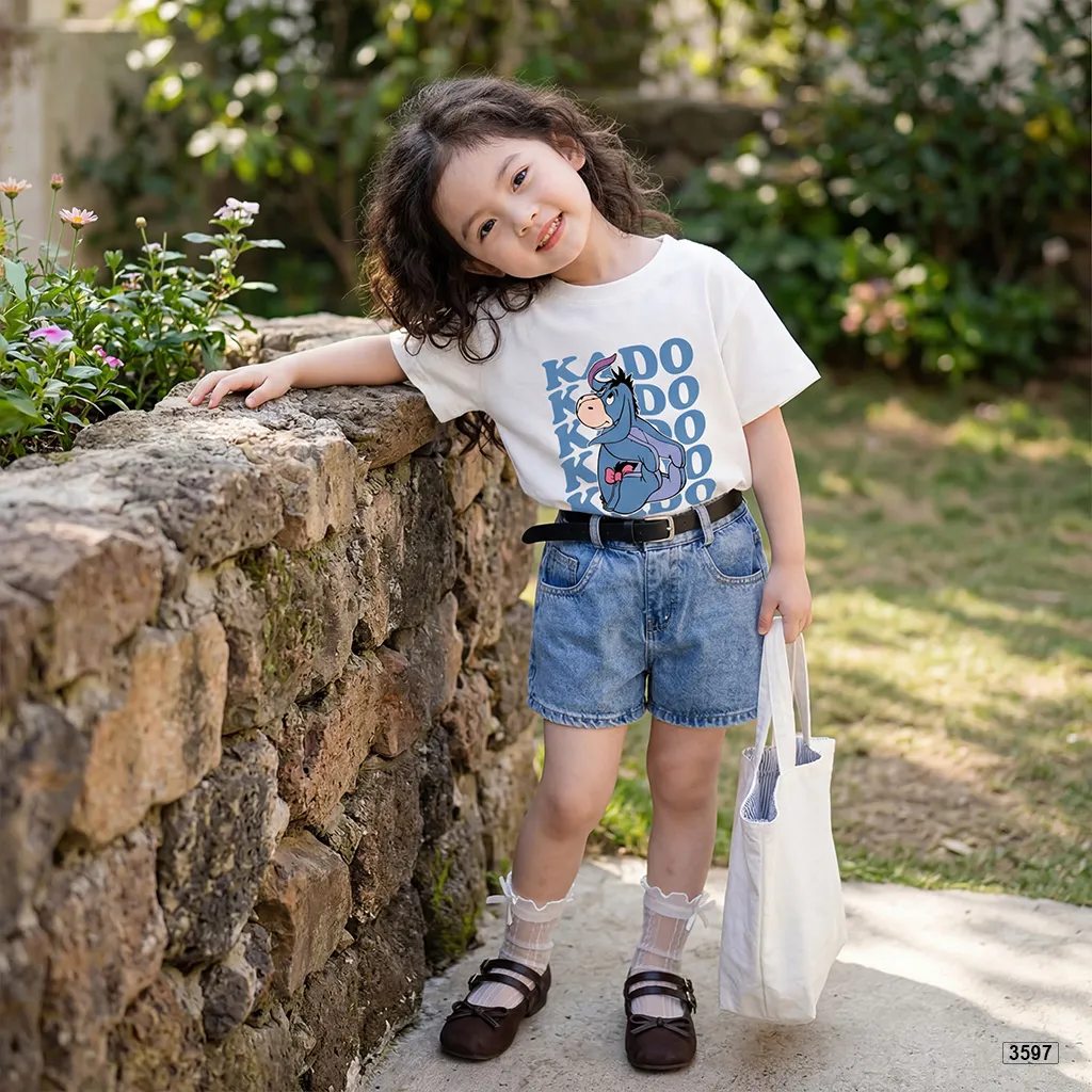 Áo thun trẻ em hoạt hình chất thoáng mát Kado 3597_thumbnail_2
