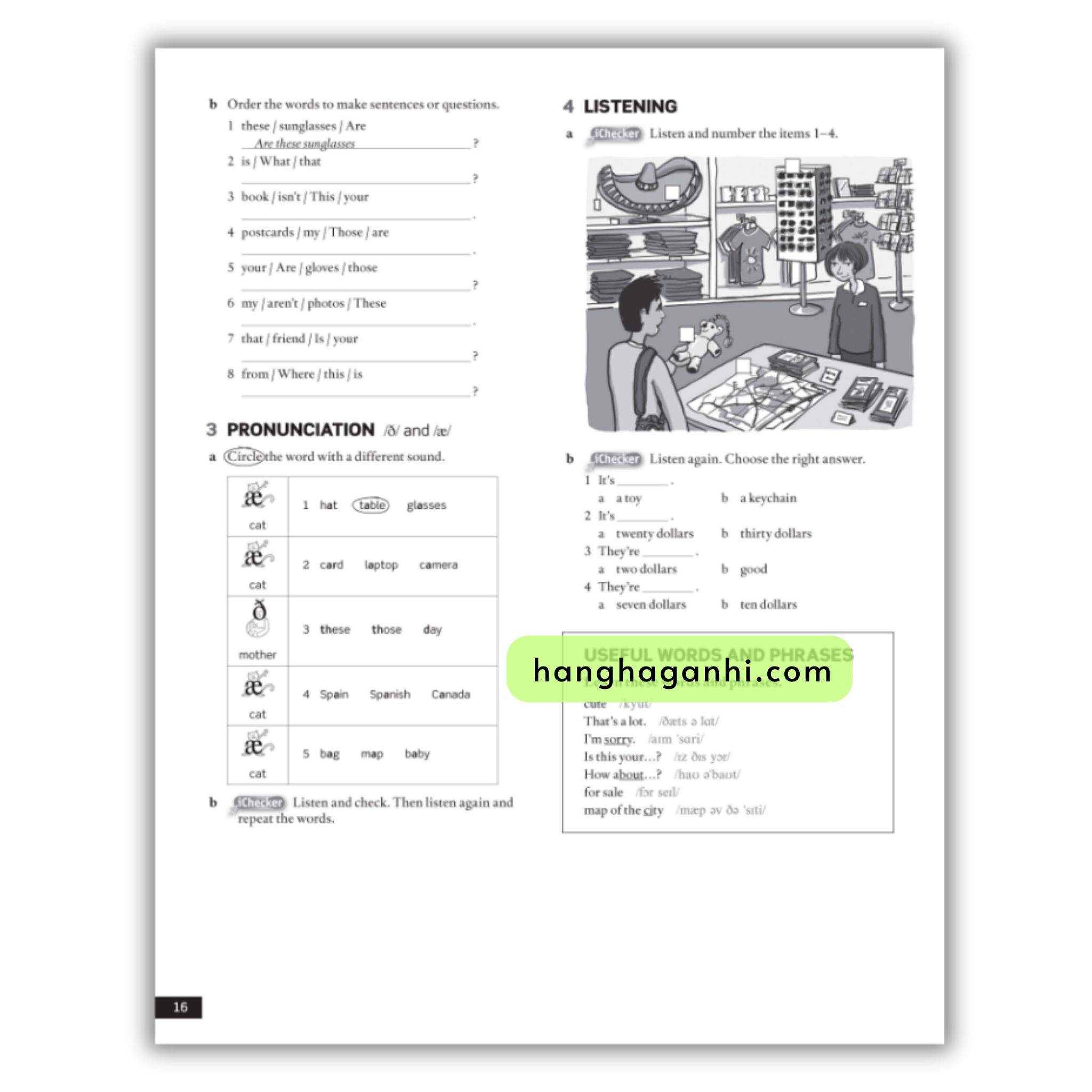 American English File Starter Workbook (Second Edition)_thumbnail_3