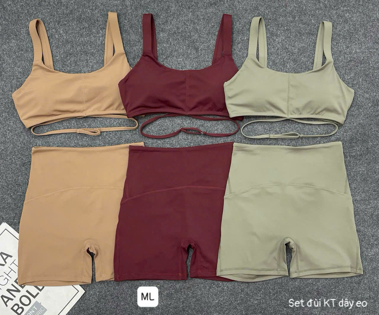 Bộ Đồ Thể Thao Dáng Đùi 2 Dây Cột_thumbnail_2