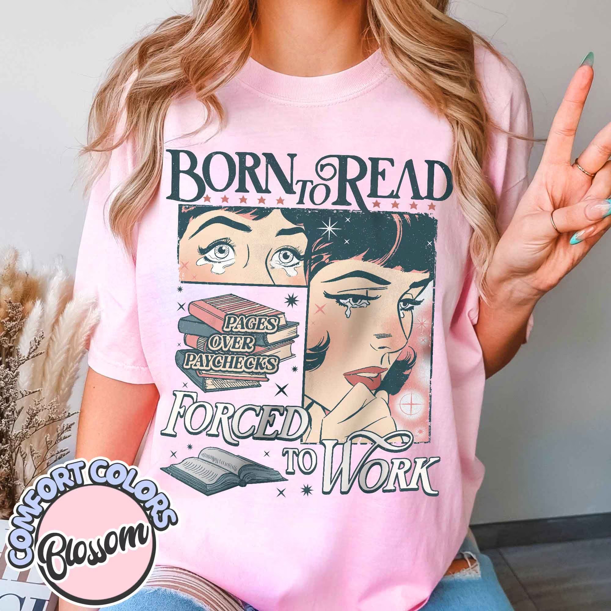 Story Lover Comfort Tee • Washed Vintage Look • Cute Aesthetic Reading Shirt_thumbnail_10