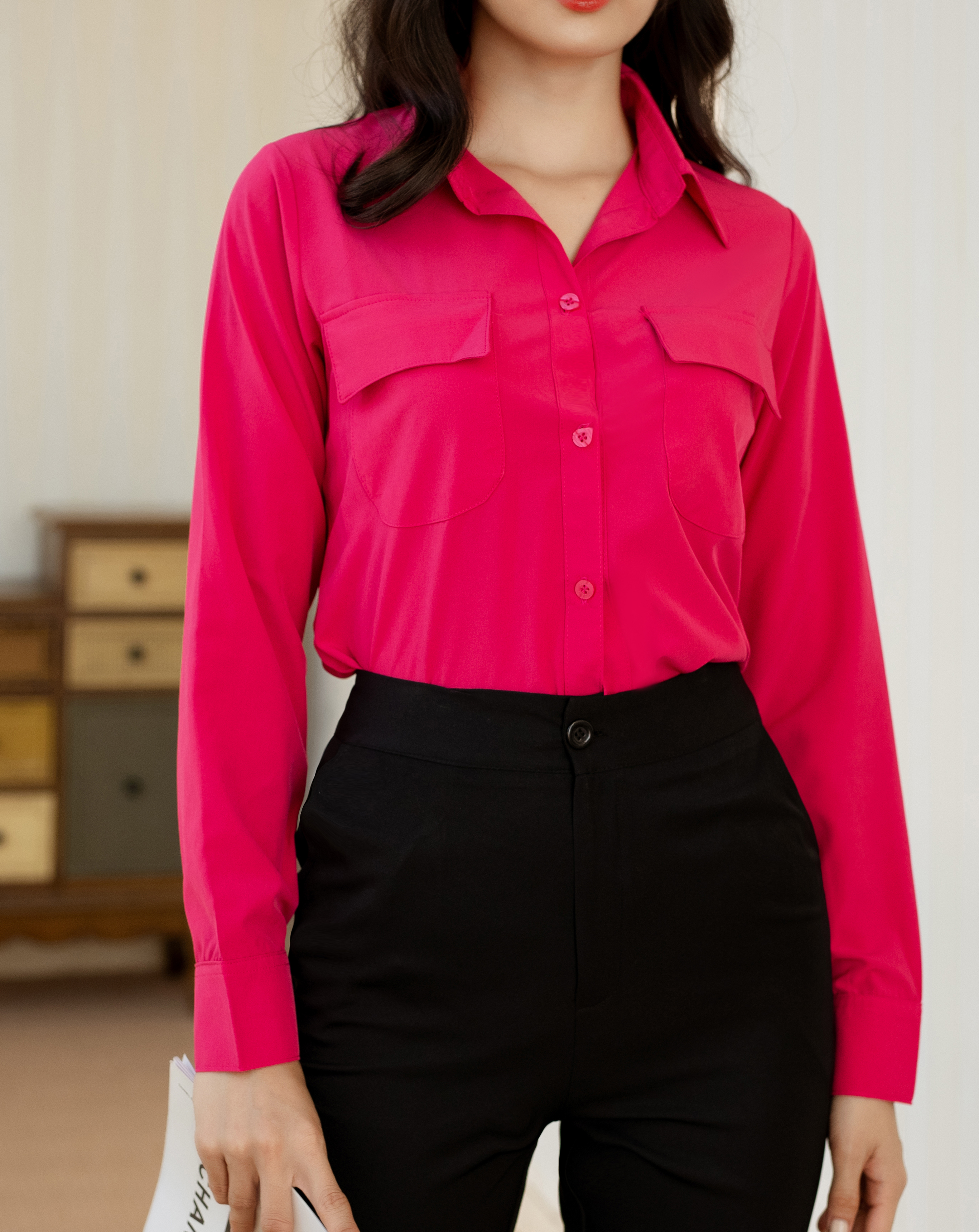 Sơ mi form dài xẻ eo cao xinh xắn_thumbnail_6