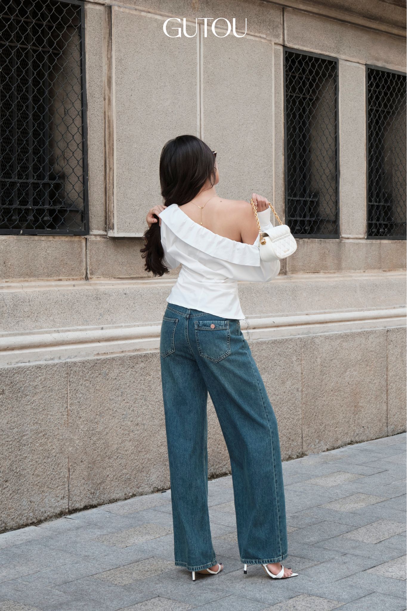 [ GUTOU ] Quần Jeans Suông Collin Basic_thumbnail_3