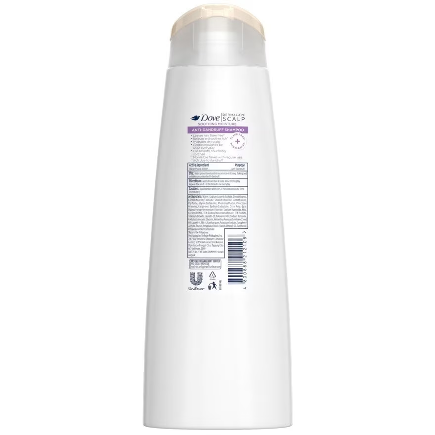 Dove Dermacare Scalp Soothing Moisture Anti-Dandruff Shampoo 320 ml