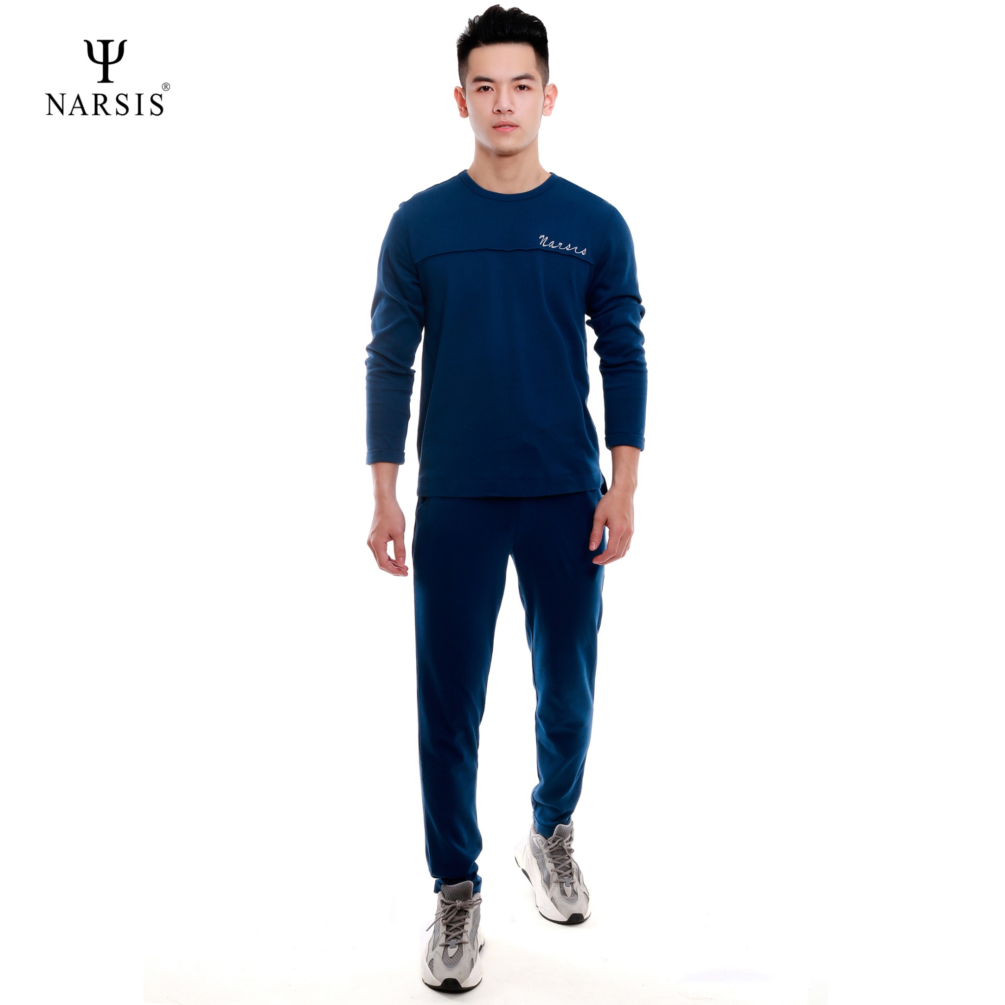 BỘ THU ĐÔNG NAM E9004 NARSIS CHẤT LIỆU THOÁNG MÁT, DỄ CHỊU, THOẢI MÁI CẢ NGÀY, DỄ VẬN ĐỘNG_thumbnail_2