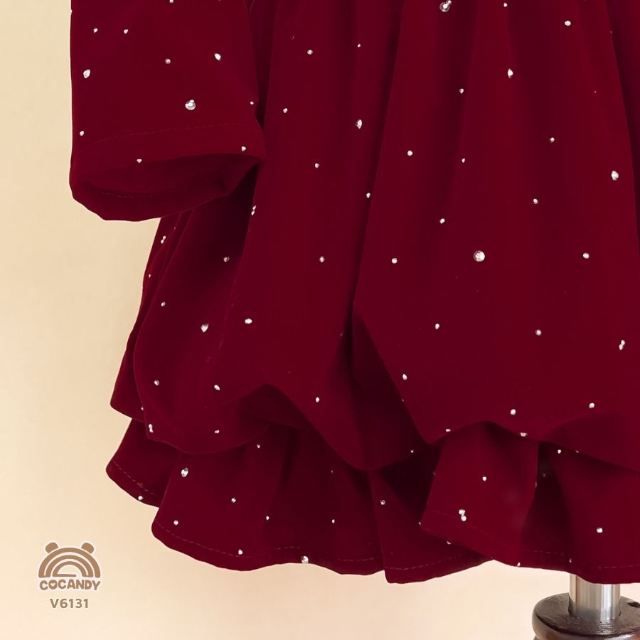 Váy dài nhung ĐỎ Dolly_thumbnail_5