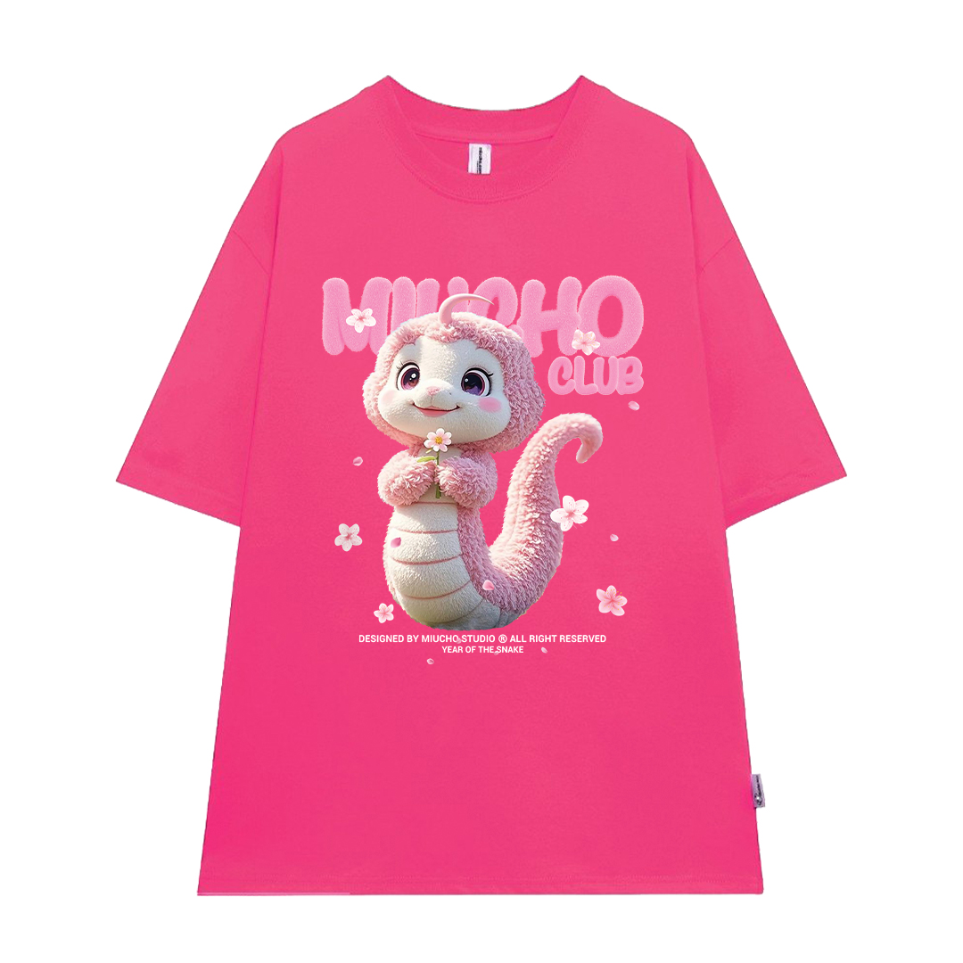 Áo thun tết năm tỵ form rộng local brand chất vải cotton thoáng mát ATD1726 Miucho in mix_thumbnail_12