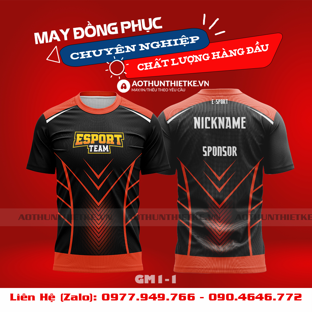 Mẫu Áo Game Thủ Esports Thiết Kế - TKGM40_thumbnail_0