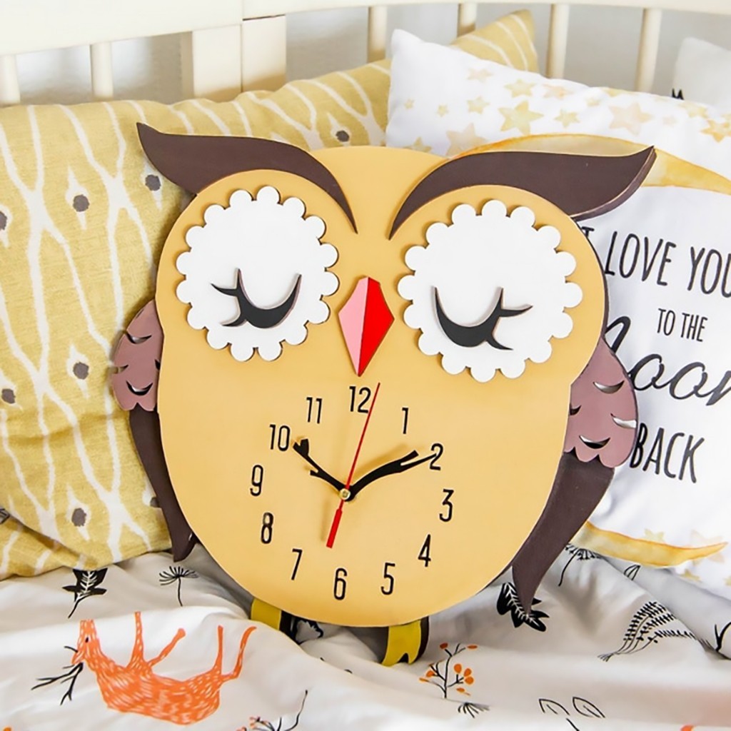 Đồng Hồ Gỗ Hình Thú Cưng - Treo Tường & Để Bàn, Decor & Quà Tặng Cute_thumbnail_14