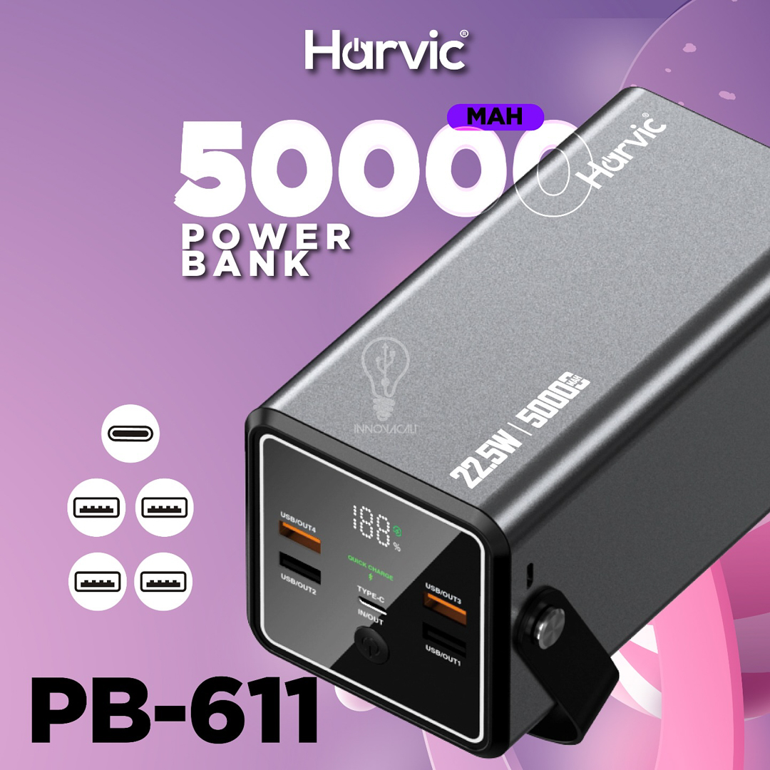 🔋 Batería HARVIC (50.000 mAh) PB-611_thumbnail_2